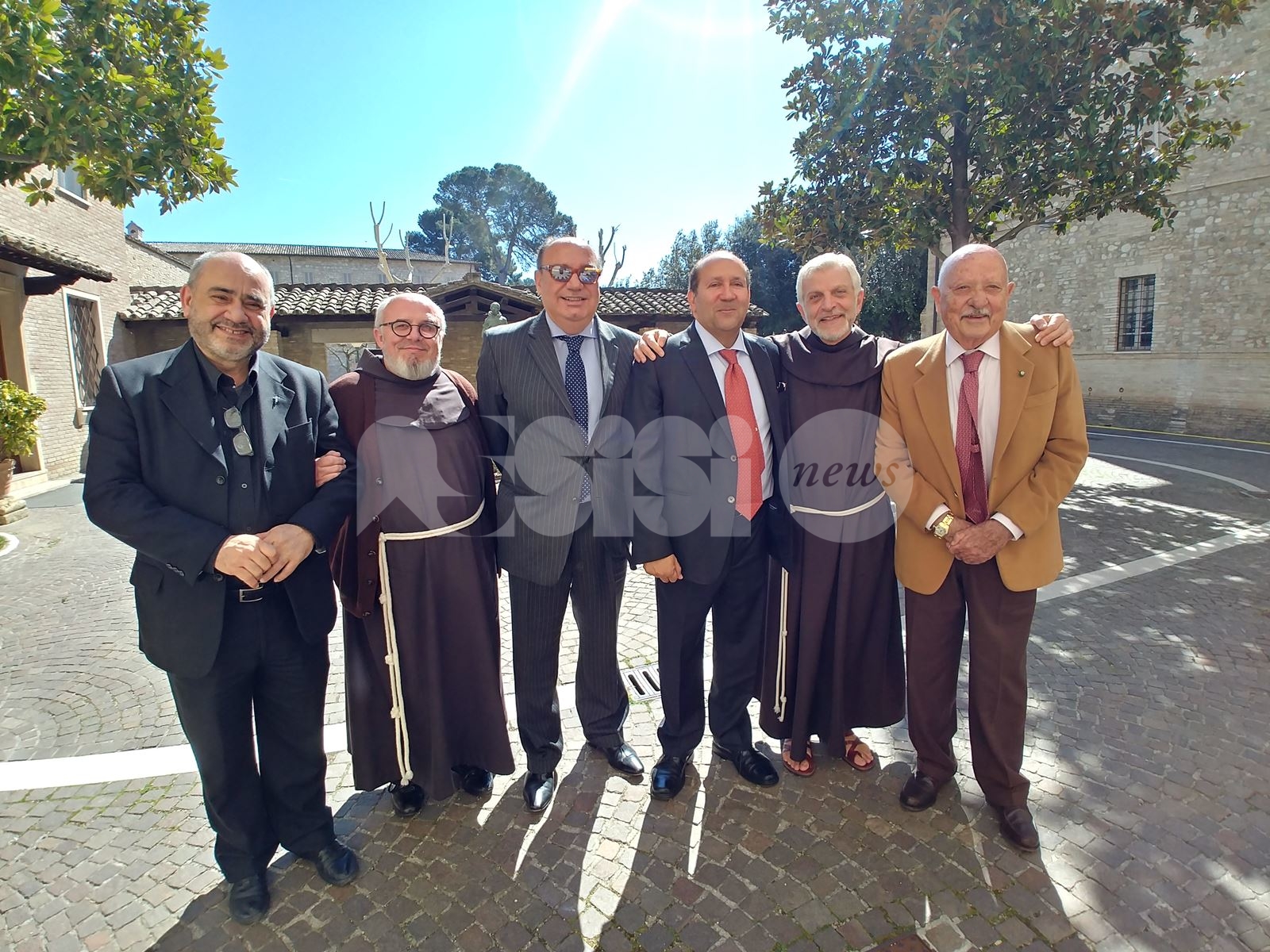 Visita in Porziuncola degli Ambasciatori d'Egitto in Italia e presso la Santa Sede