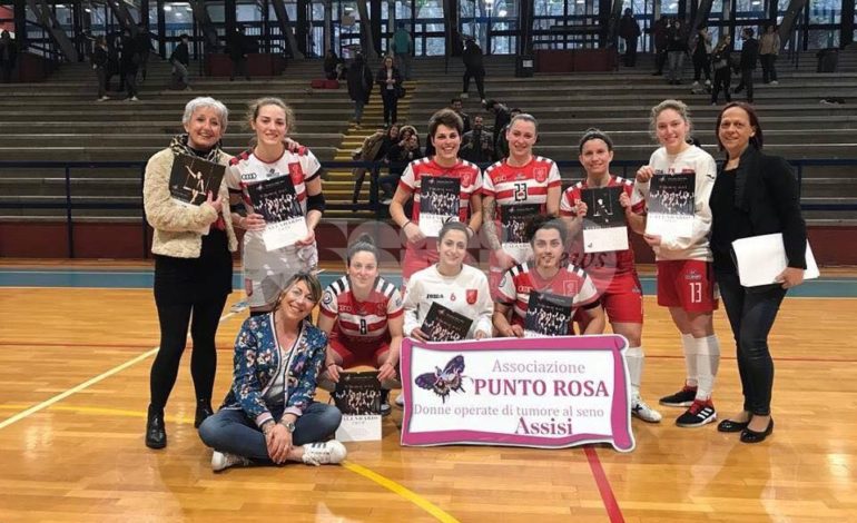 Perugia Futsal, vinta la gara di solidarietà per il Punto Rosa
