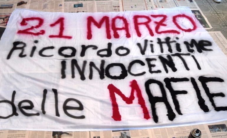 Giornata delle vittime di mafia 2019, il ricordo al Lyrick di Assisi