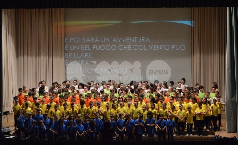 Istituto Comprensivo Assisi 1, spettacolo in musica per la fine dell’anno