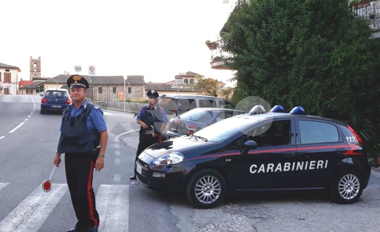 Controlli stradali a Cannara, due denunce, un sequestro e un ritiro patente