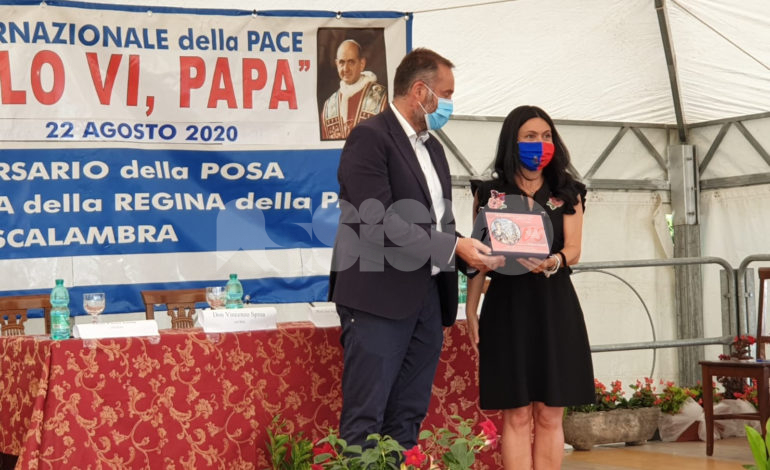 Premio per la Pace San Paolo VI al sindaco Stefania Proietti