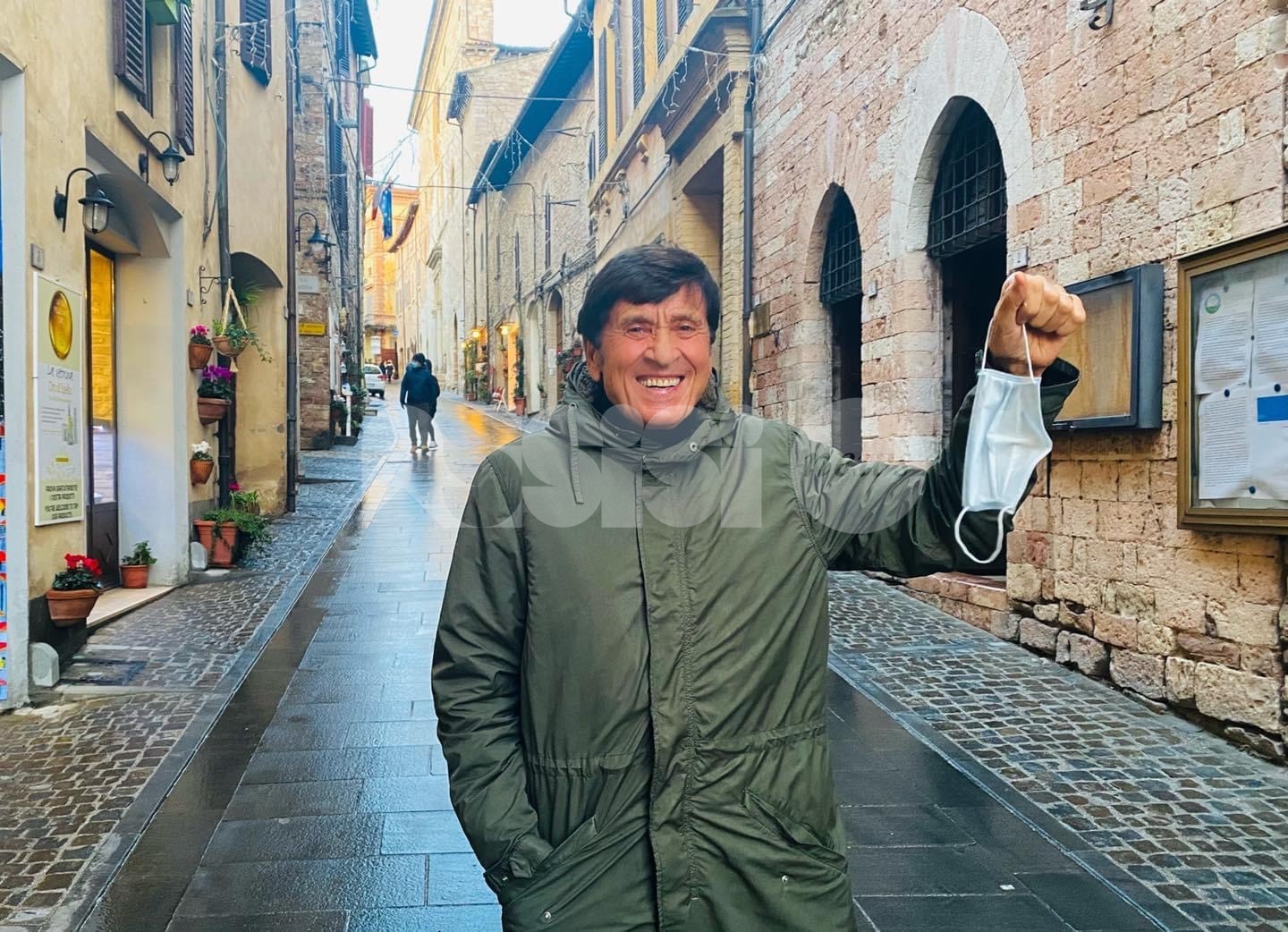 Gianni Morandi ad Assisi passando per Spello: il cantante nuovamente in Umbria