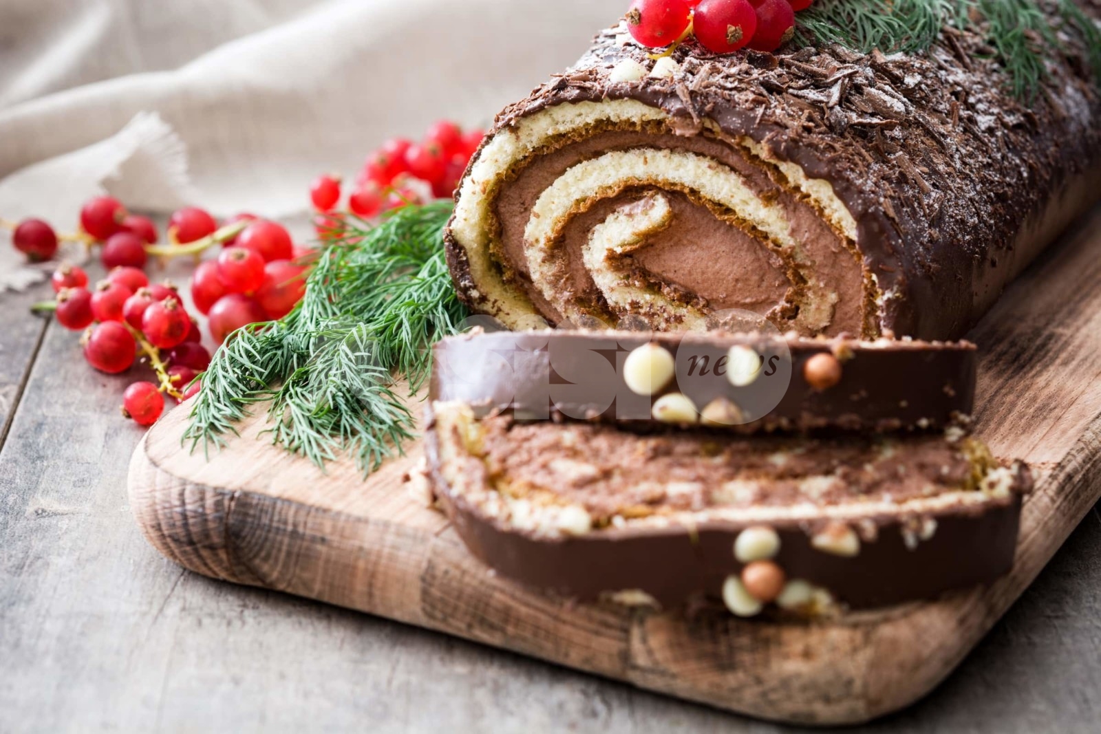 Tronchetto di Natale: ricetta e preparazione della versione al cioccolato