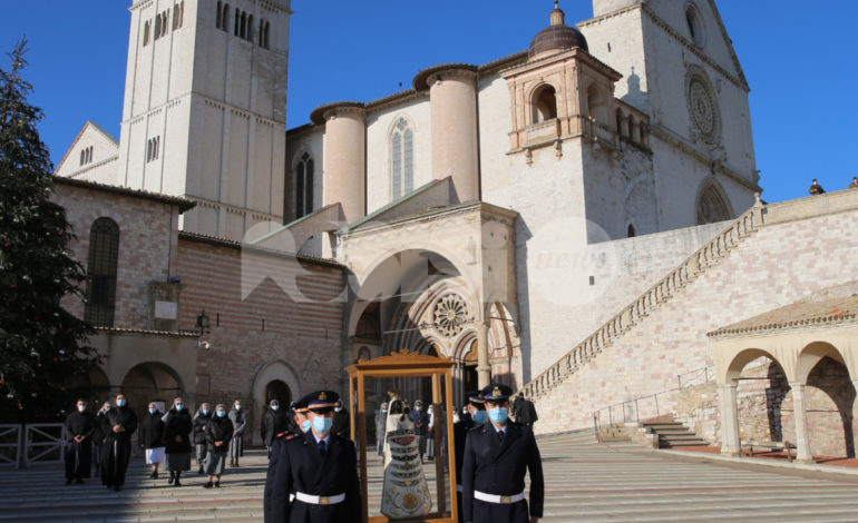 Madonna di Loreto, tappa ad Assisi per la sacra effigie (foto+video)