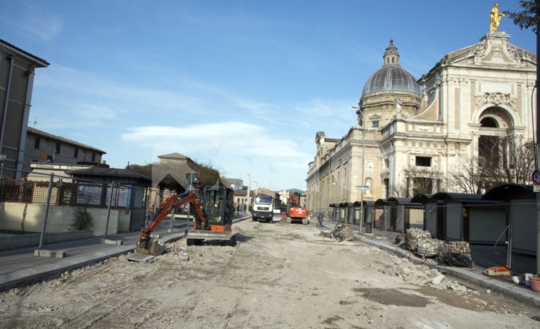 Sanpietrini a Santa Maria degli Angeli, dal Viminale 1 milione di euro a fondo perduto