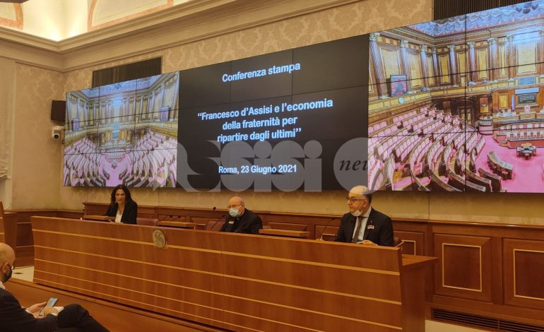 Francesco d’Assisi e l’economia della fraternità presentato al Senato