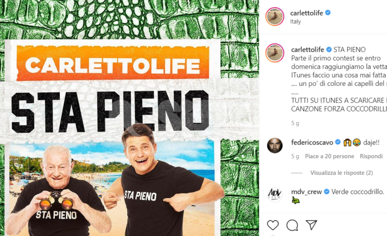 Federico Carli e nonno Faustino sempre più star del web: successo con Sta Pieno (video)