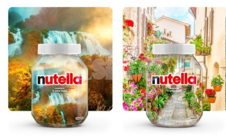 Ti Amo Italia 2021, nei vasetti Nutella l’Umbria sarà rappresentata da Spello e Marmore