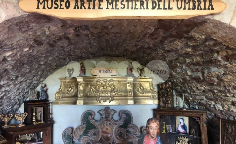 Museo delle Arti e dei Mestieri dell’Umbria, riapertura con il sindaco Proietti