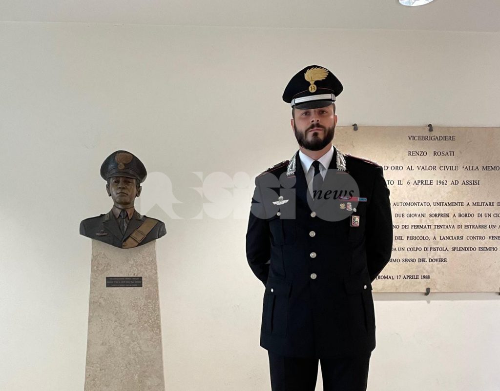 Compagnia carabinieri di Assisi, nuovo comandante: è il capitano Vittorio Jervolino