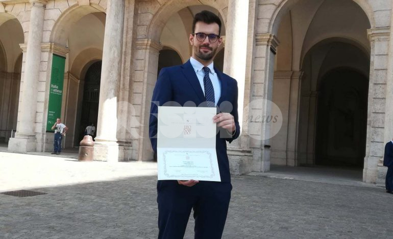 Premi Leonardo 2021, fra i vincitori Andrea Migliosi, assisano laureato in Ingegneria edile architettura