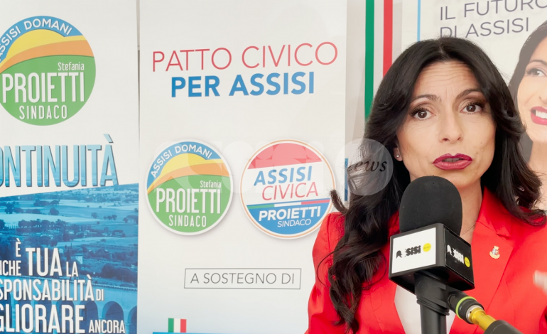 Stefania Proietti, l’intervista ad AssisiNews per le amministrative 2021 (video)