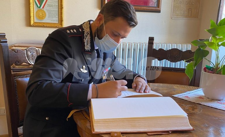 Vittorio Jervolino nuovo comandante della compagnia carabinieri Assisi