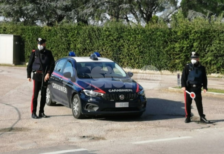 Evasione dai domiciliari, uomo denunciato a Petrignano dai carabinieri
