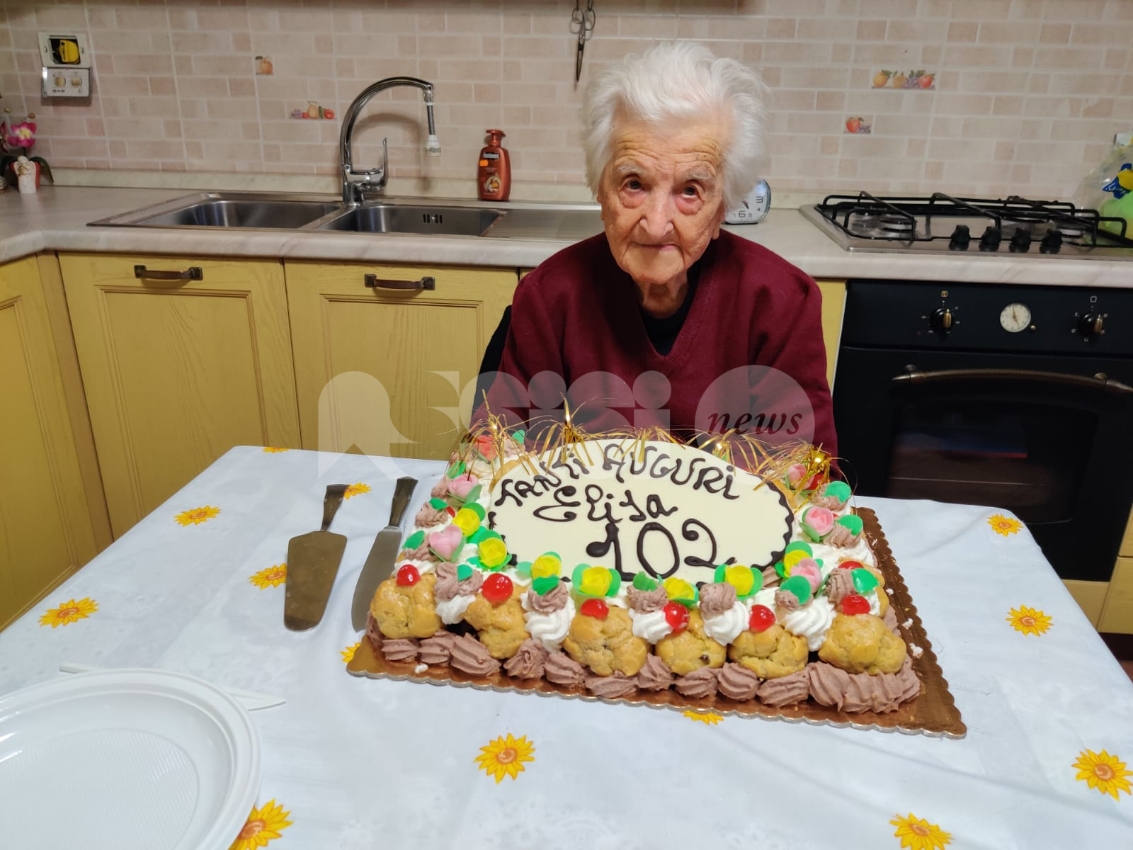 Elisa Profumi compie 102 anni: festa super a Castelnuovo di Assisi