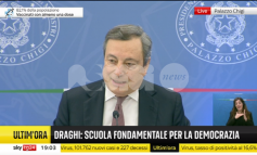 Scuole aperte, Draghi: "Nostra priorità didattica in presenza, Dad crea disuguaglianze"