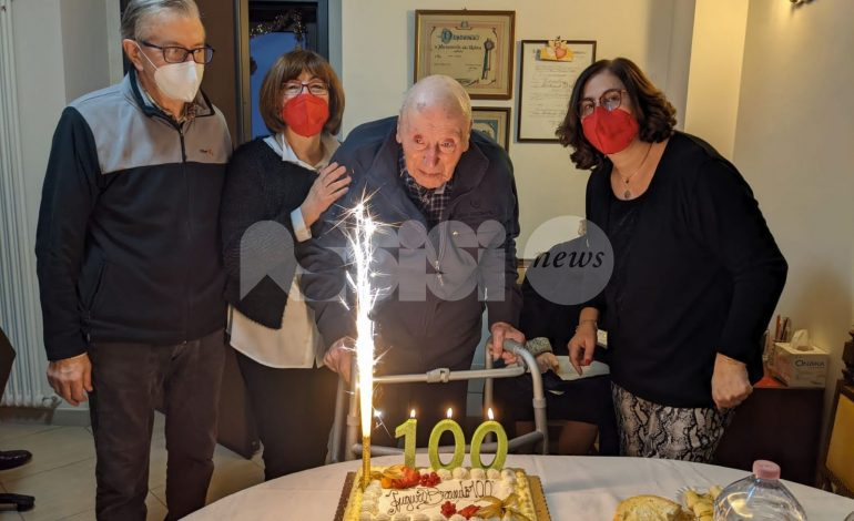 Ildebrando Brufani, Assisi festeggia un altro nonno centenario