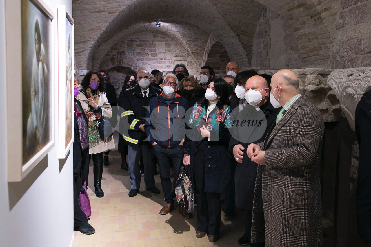 Il cammino di Gesù tra noi, inaugurata ad Assisi la mostra di Massimo Caggiano (foto)