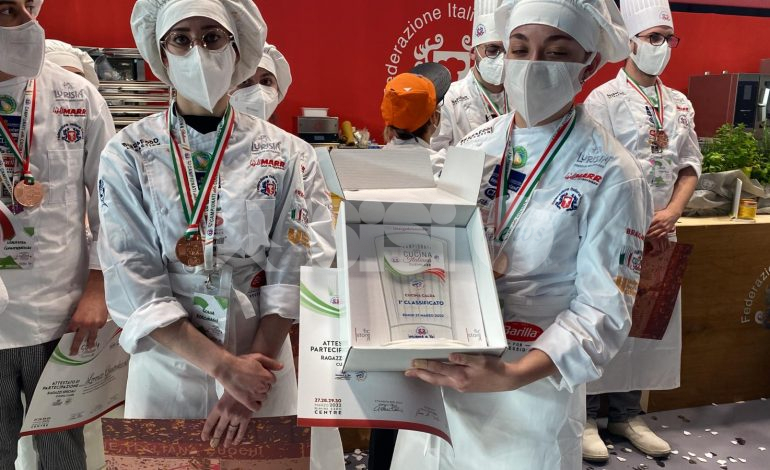 Campionati nazionali della cucina italiana 2022, Alice Sereni Lucarelli e Sonia Kokomani vincono uno dei primi premi
