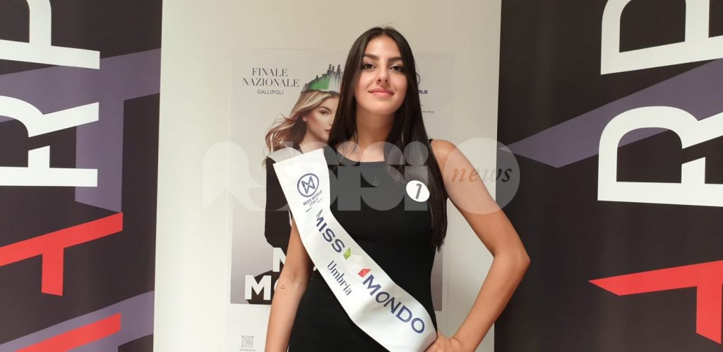 Greta Narcisi è Miss Mondo Umbria, trionfo per la 17enne di Bastia Umbra