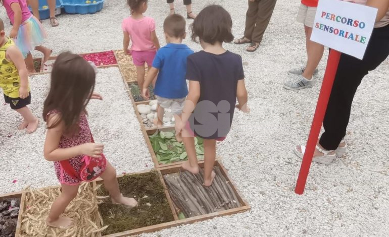 Giardini alla scuola d’infanzia Rinascita: ne arrivano 4 in un colpo solo