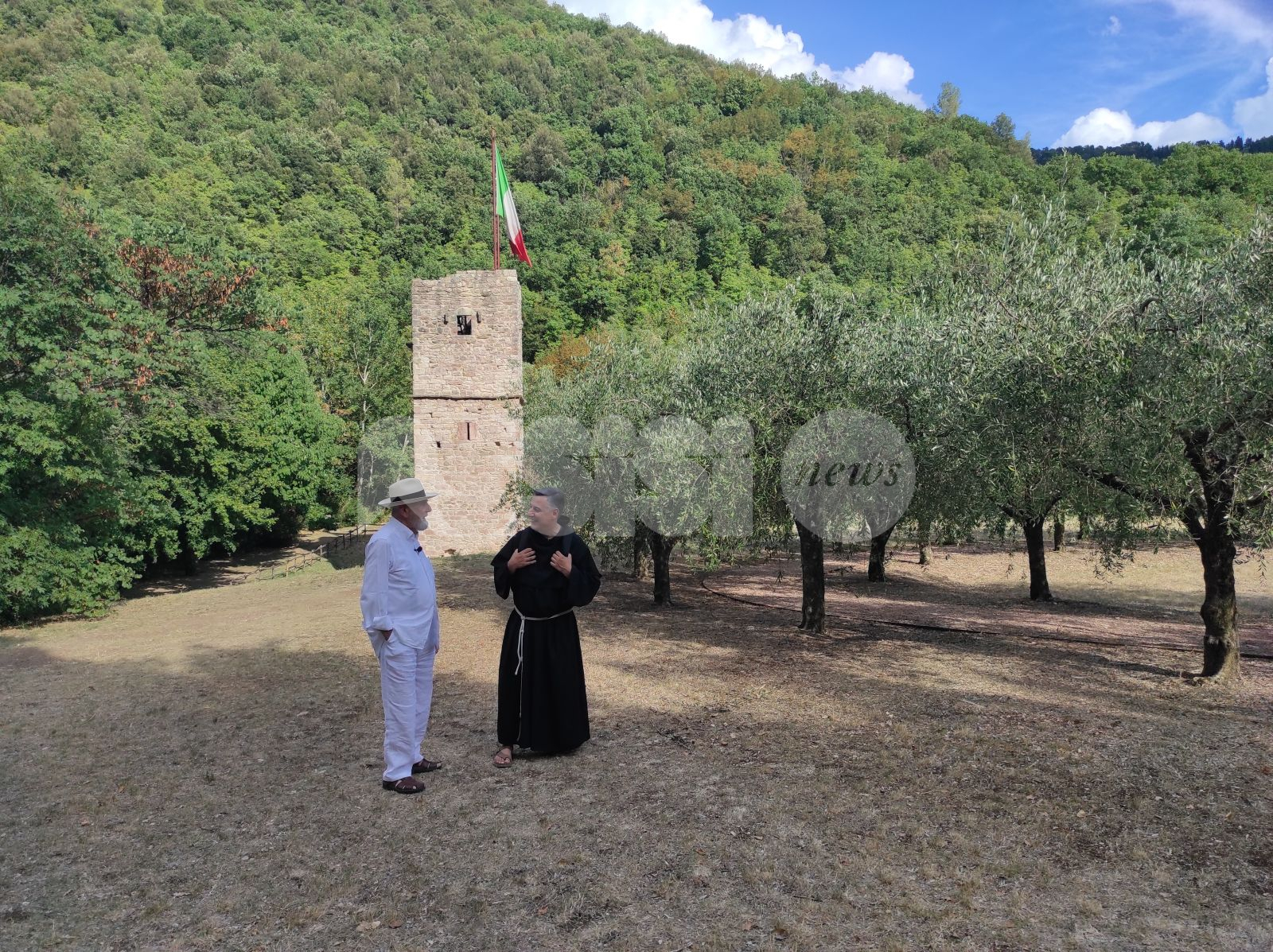 In Cammino fa tappa in Umbria: da Assisi si parla della via di Francesco