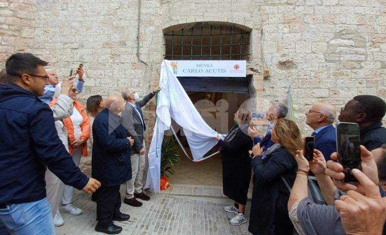Mensa Carlo Acutis, ad Assisi nasce un luogo di ritrovo e aiuto per i meno fortunati (foto)