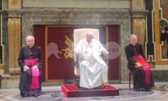 Il coordinamento per gli ottocentenari francescani ricevuto da Papa Francesco