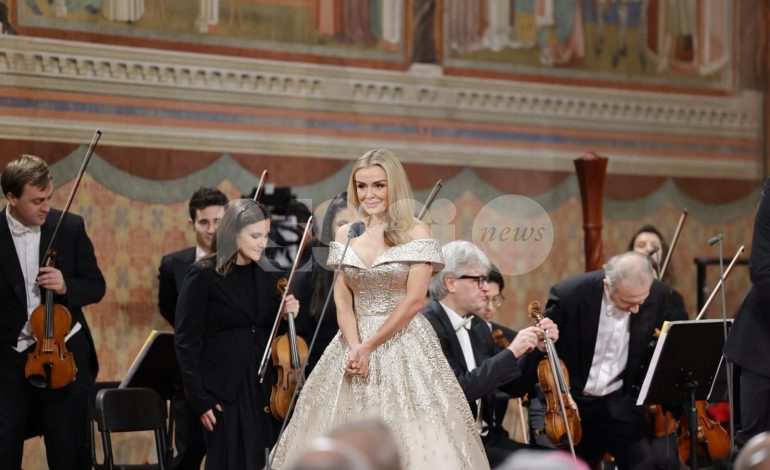 Concerto di Natale a San Francesco 2022, le foto più belle della registrazione ad Assisi
