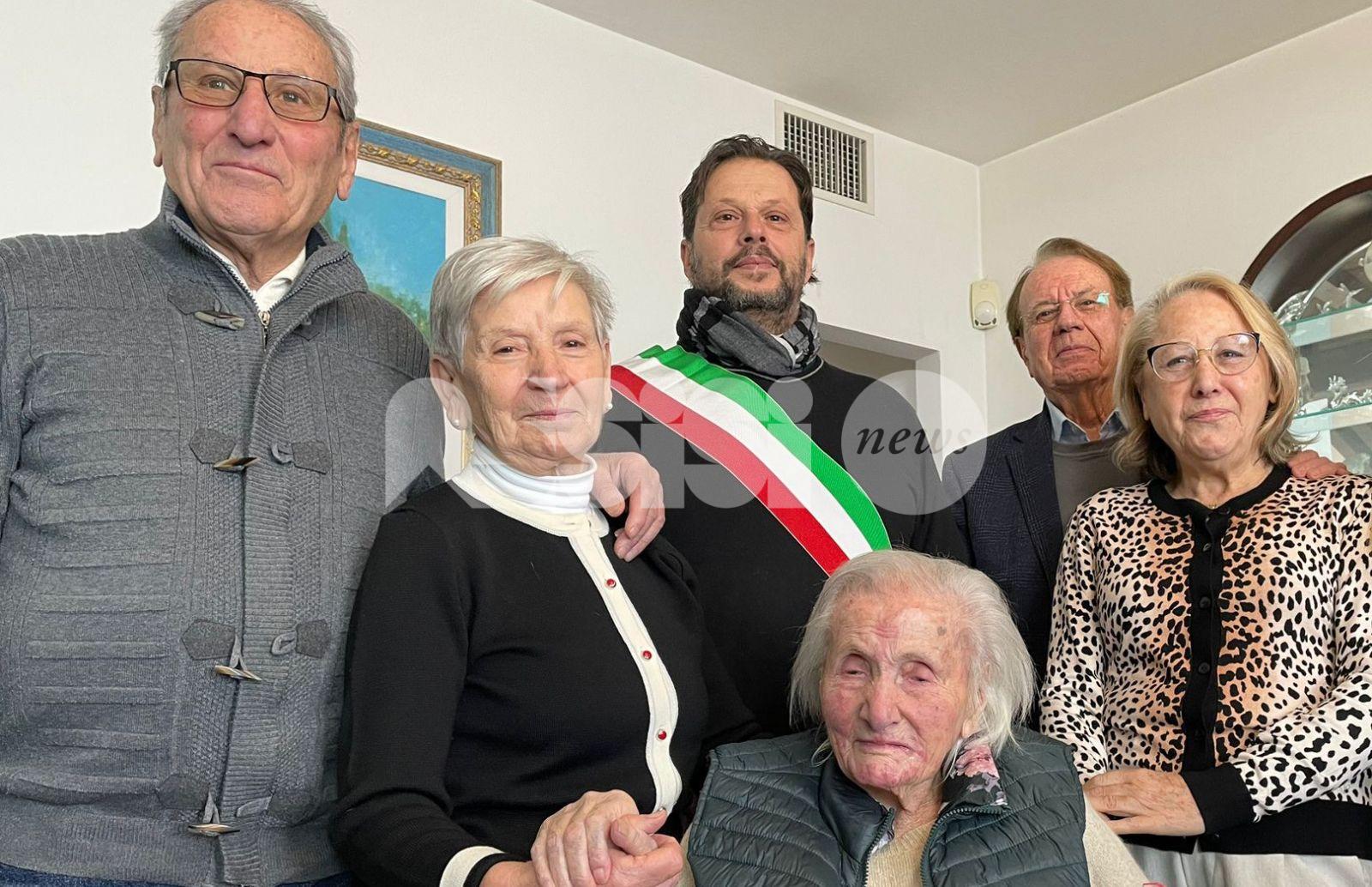 Nonna Maria compie cento anni, grande festa a Foligno - e Bettona