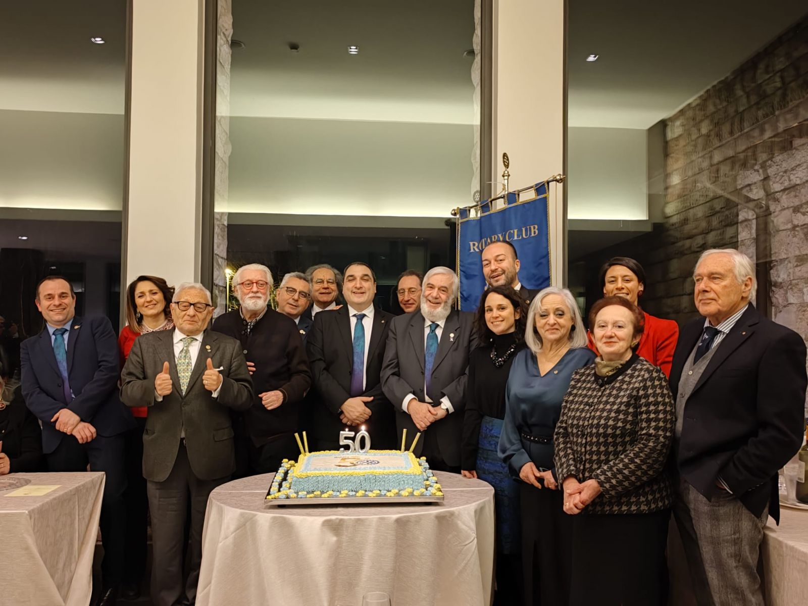 Rotary Club di Assisi compie 50 anni: festa grande a Santa Maria (foto)