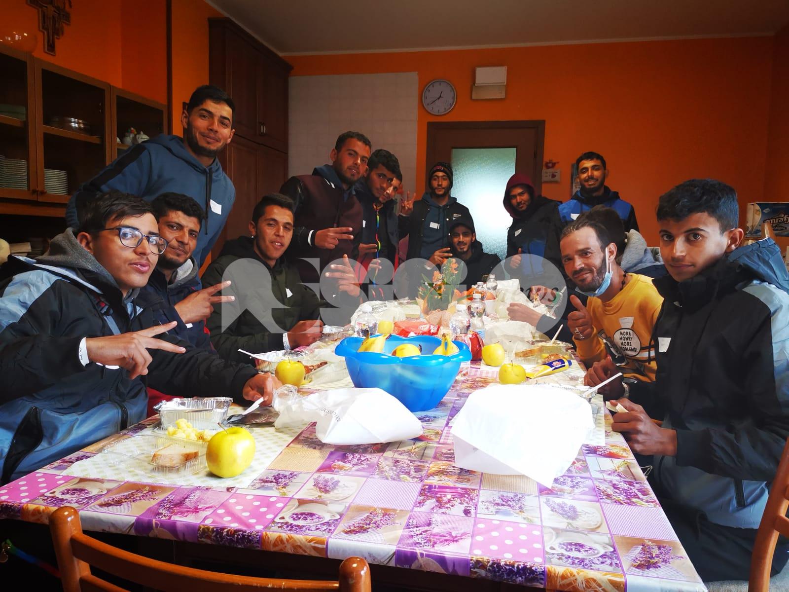 Ad Assisi accolti 15 migranti provenienti da Lampedusa