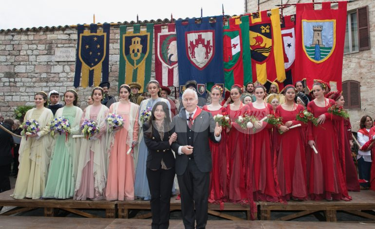 Calendimaggio di Assisi 2023, svelate le dieci Madonne Primavera e il programma della Festa (foto+video)