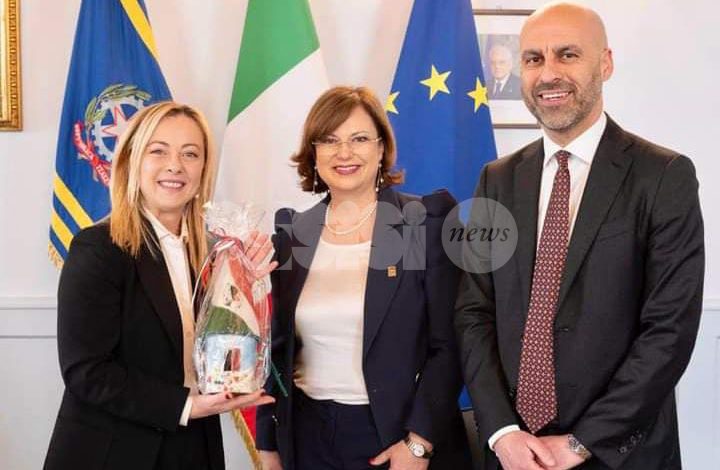 Il Serafico di Assisi incontra la premier Giorgia Meloni (foto)